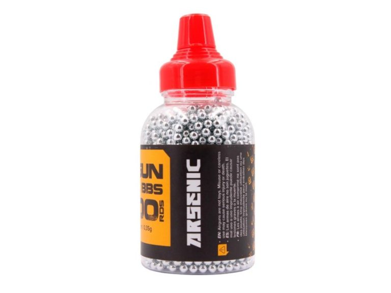 Bolas Acero Arsenic Kripton 2500rds 4.5mm Acero