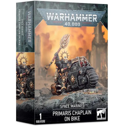 Caja Capellán en moto Marines Espaciales warhammer 40000