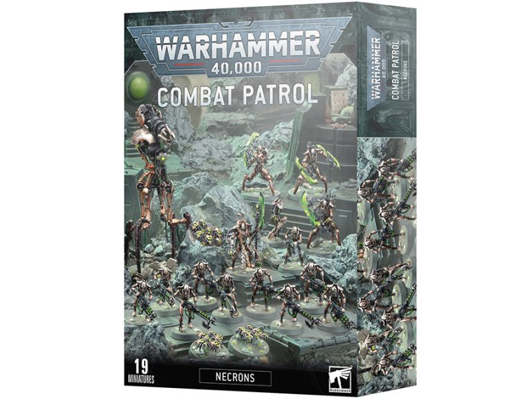 caja necrones combat patrol patrulla warhammer 40000
