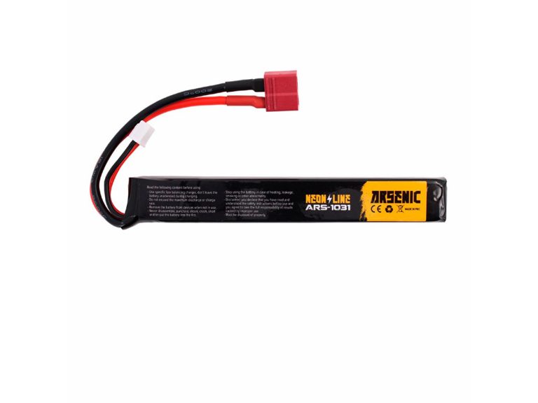 Batería Lipo Arsenic 7.4V 1450mah 25C-50C T-Dean