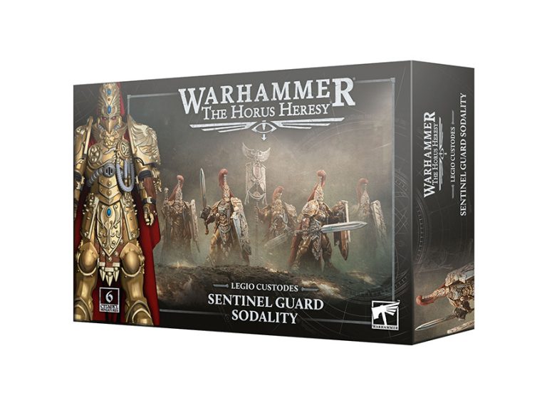 caja sentinel guardia custodes warhammer 40000 horus
