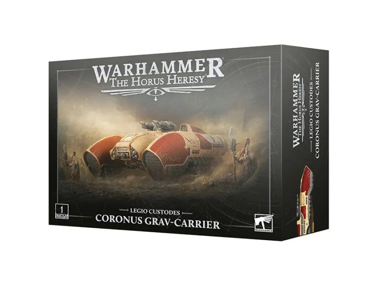 caja coronus grav carrier custodes warhammer horus