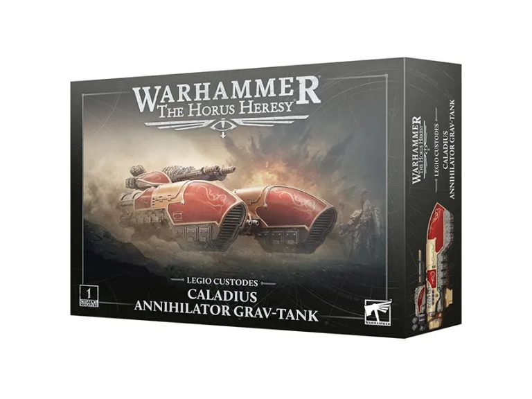 caja caladius annihilator grav-tank warhammer horus 40000