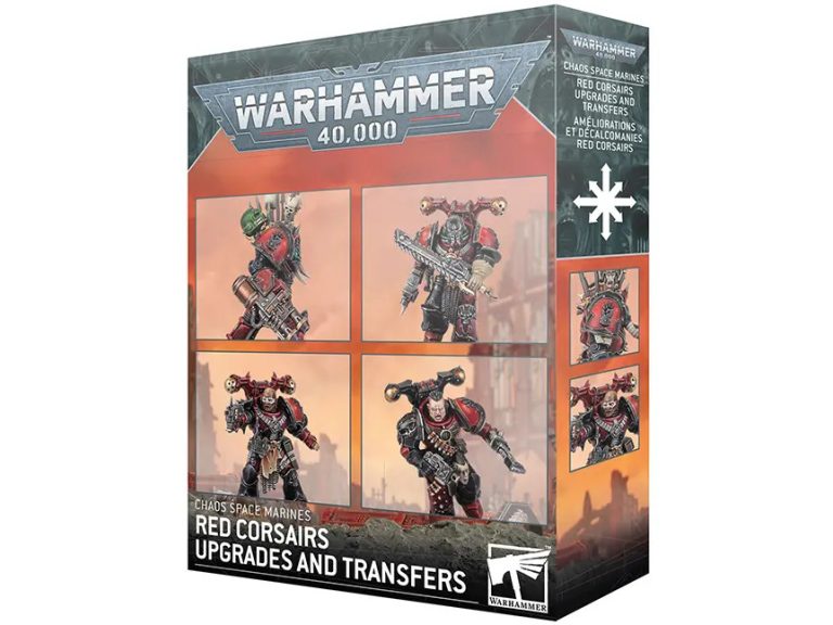 caja mejoras y calcomanias de los corsarios rojos warhammer 40000