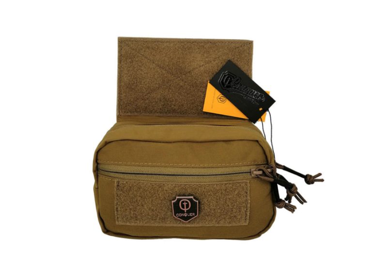 Pouch abdominal DDU Conquer MK3 Coyote frontal