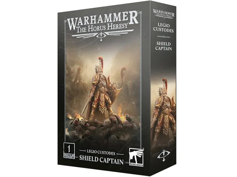 caja custodes capitan escudo warhamer horus heresy