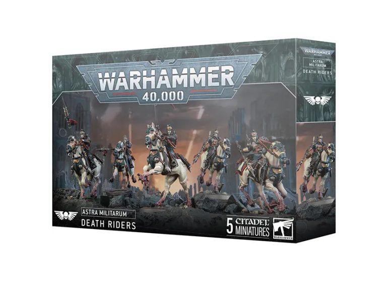 caja jinetes de la muerte krieg astra militarum warhammer 40000