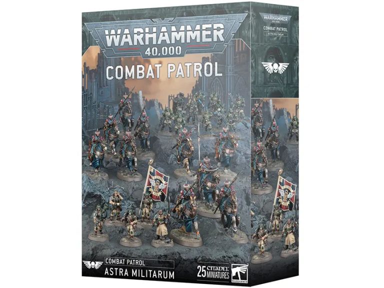 caja patrulla astra militarum warhammer 40000 combat patrol