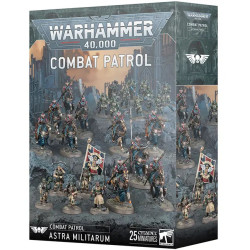 caja patrulla astra militarum warhammer 40000 combat patrol