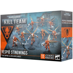 Caja Kill Team Aguijones Alados Véspid Imperio T'au warhammer 40000
