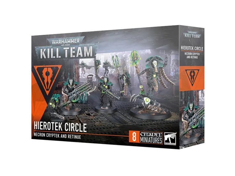 caja kill team circulo hierotecnologos necrones warhammer 40000