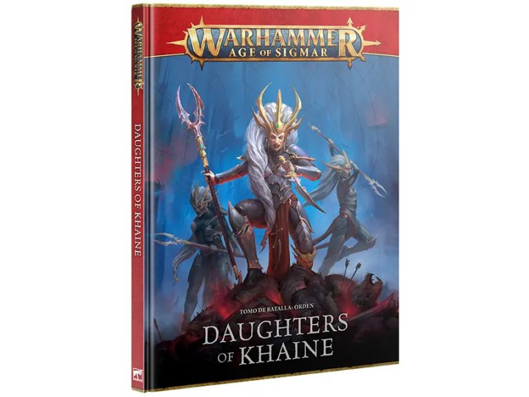 libro tomo de batalla hijas de khaina warhammer age of sigmar