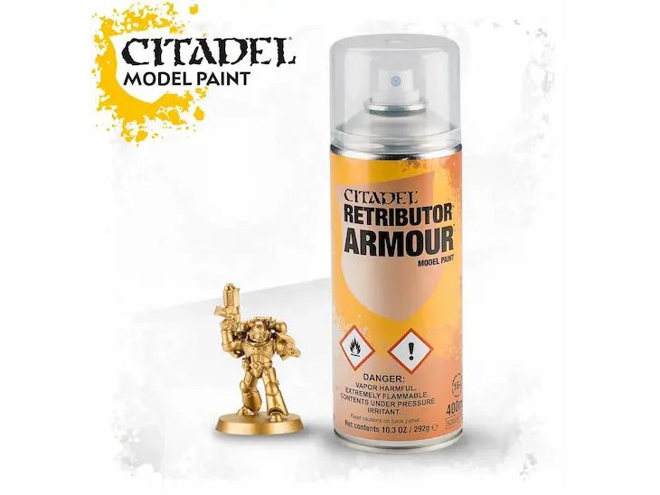 spray retributor armour - warhammer colour citadel