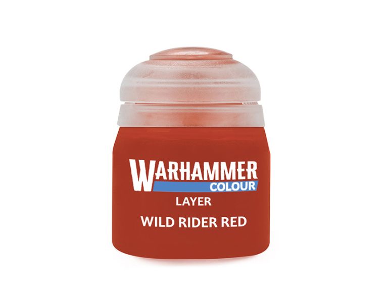 bote Layer Wild Rider Red Warhammer colour citadel