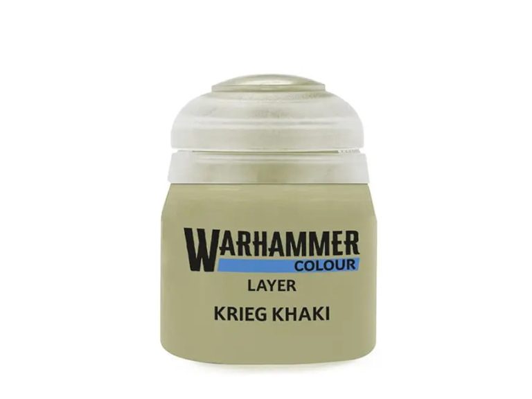 bote Layer Krieg Khaki Warhammer colour citadel