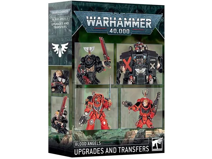 caja Mejoras y calcomanías Ángeles Sangrientos warhammer 40000
