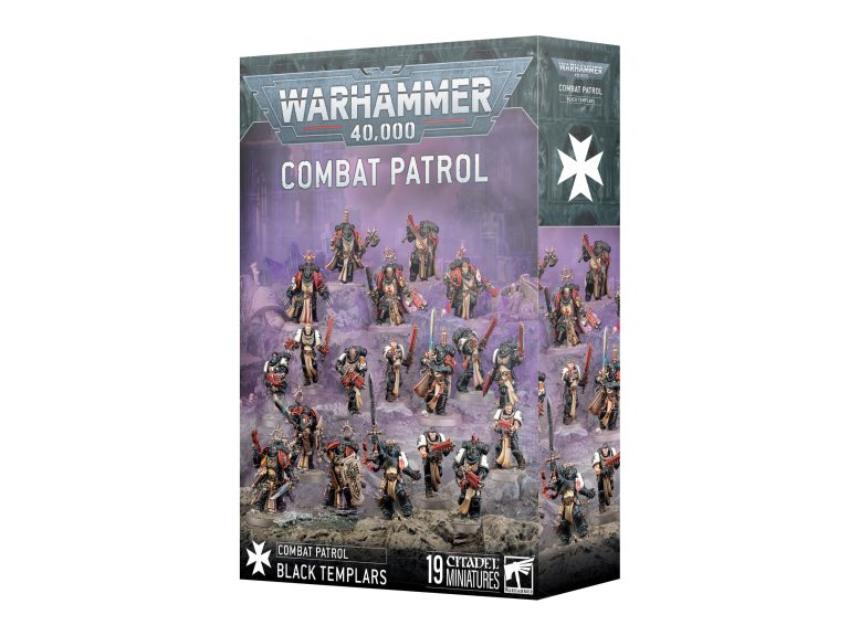 caja Patrulla Templarios Negros combat patrol warhammer 40000