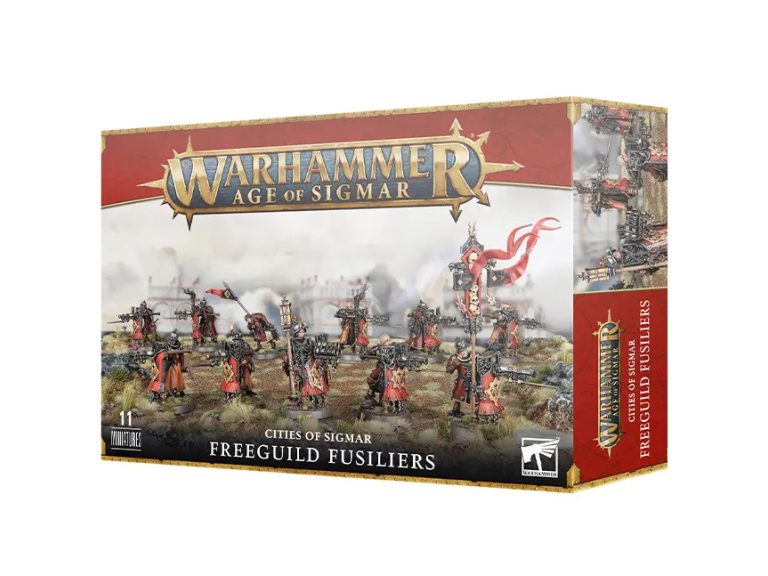 caja Fusileros del Gremio Libre Ciudades de Sigmar warhammer age of sigmar