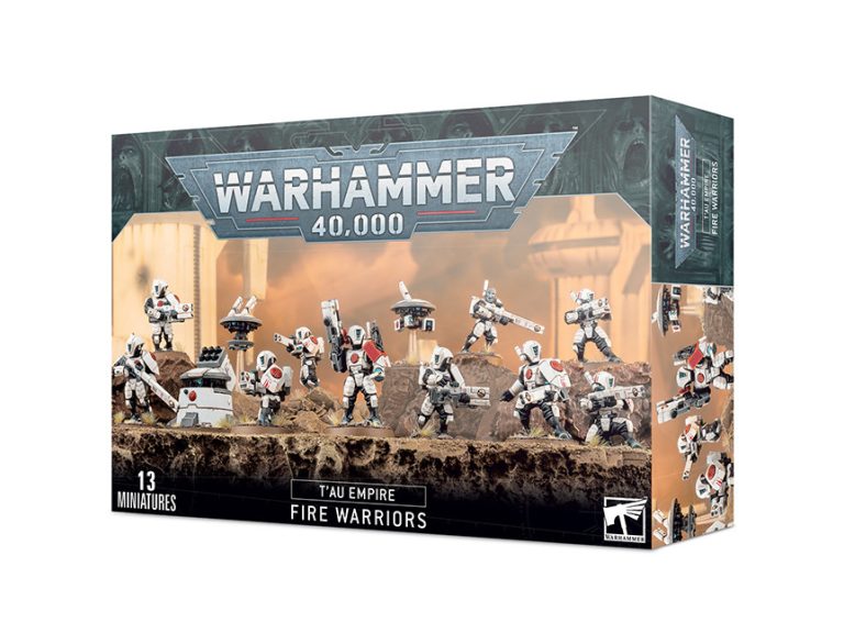 Caja Equipo de Ataque de Guerreros del Fuego Imperio T'au warhammer 40000