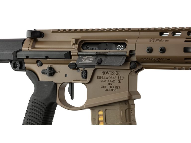 Ghetto Blaster 7″  Double Eagle MWS Noveske Tan detalles grabado