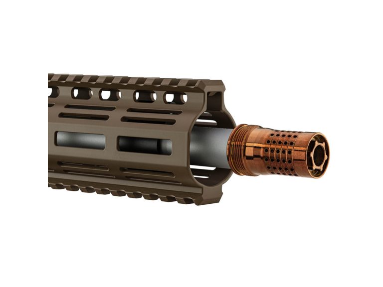 Double Eagle MWS Ghetto Blaster 7″ Noveske Tan detalle bocacha
