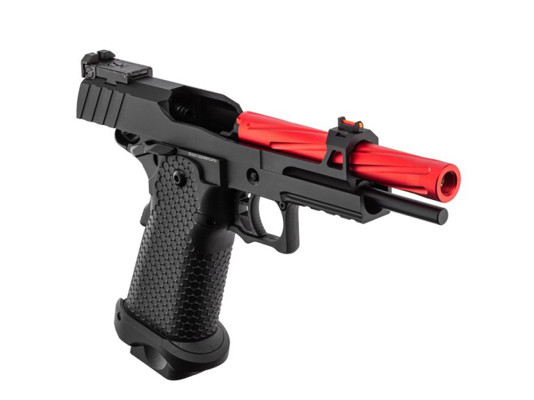 Golden Eagle Hi-Capa 5.1 Negra/Roja Gatillo