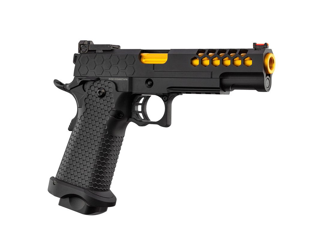 Pistola Golden Eagle GBB Hi-Capa Negra/Dorada