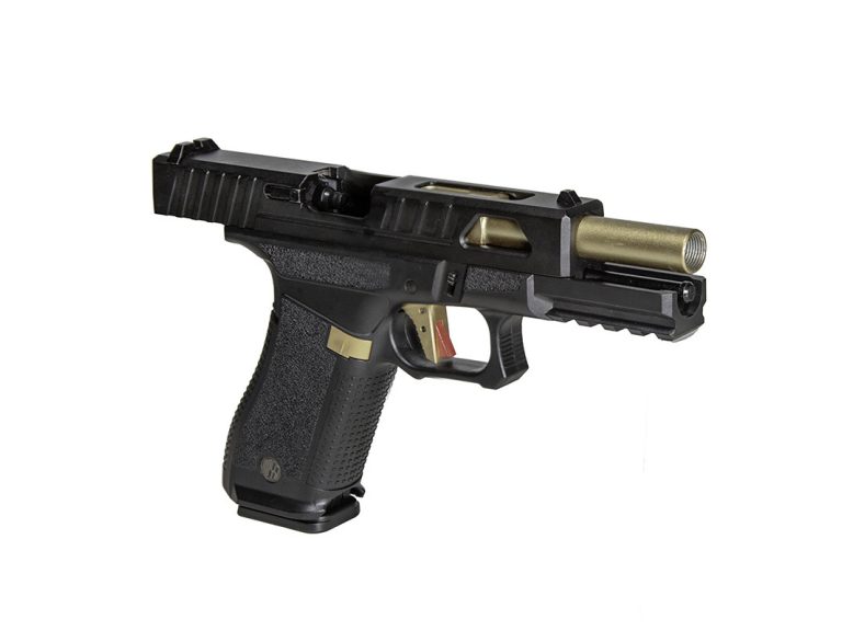 Rossi Valiant Guardian S1 Gold corredera detalle