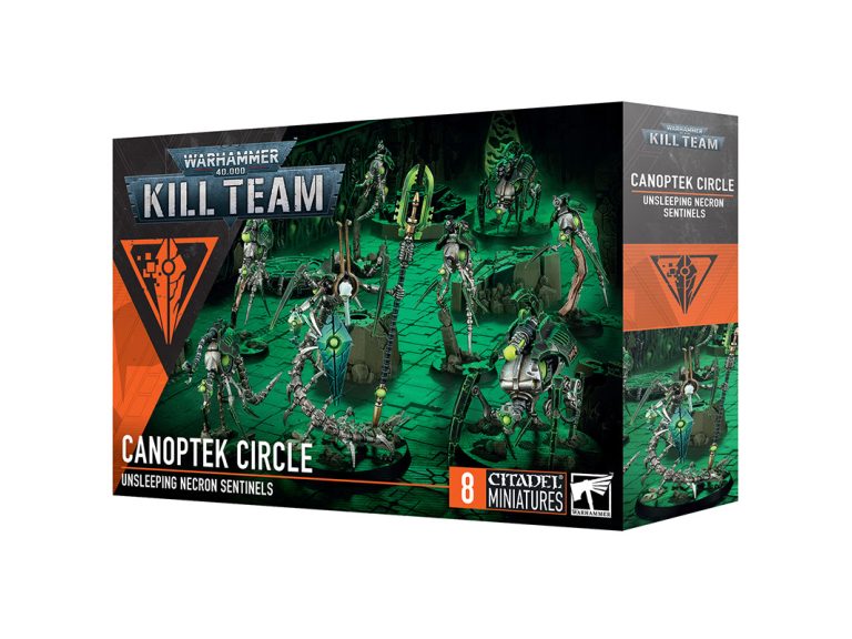 Caja Kill Team Círculo Canóptico Necrones warhammer 40000