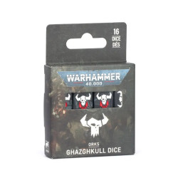 Caja Dados de Ghazghkull Orkos warhammer 40000