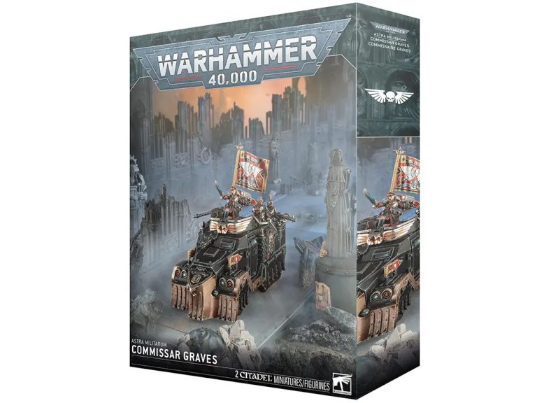 Caja Comisaria Graves Astra Militarum warhammer 40000