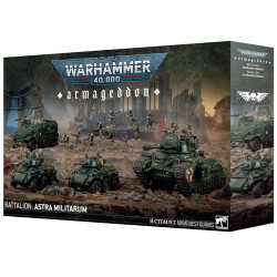 Caja Batallón de Armageddon Astra Militarum warhammer 40000