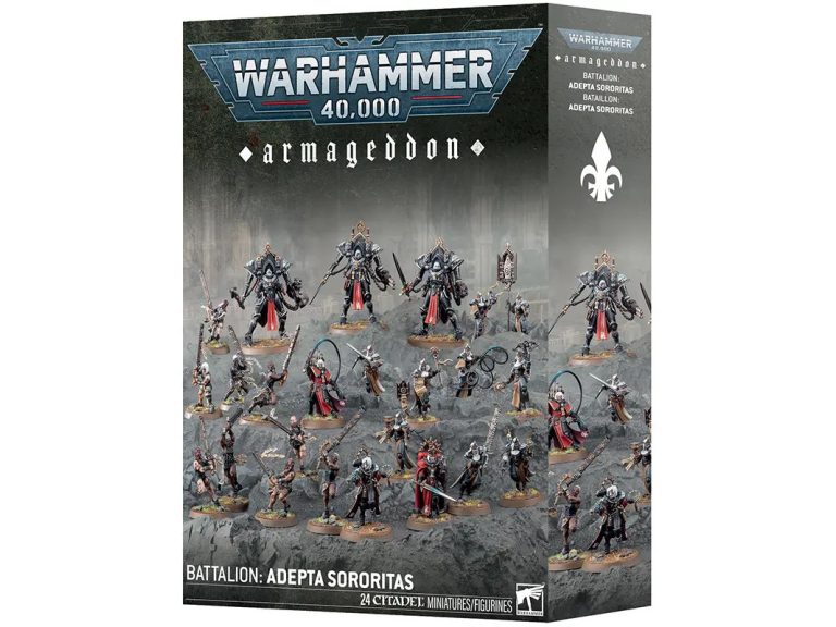 Caja Batallón de Armageddon Adepta Sororitas Warhammer 40000