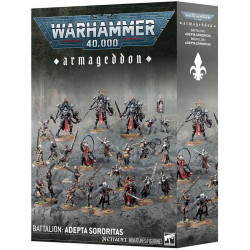Caja Batallón de Armageddon Adepta Sororitas Warhammer 40000