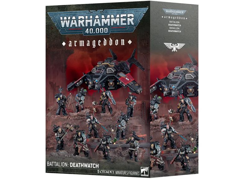 Caja Batallón de Armageddon Vigías de la Muerte Warhammer 40000