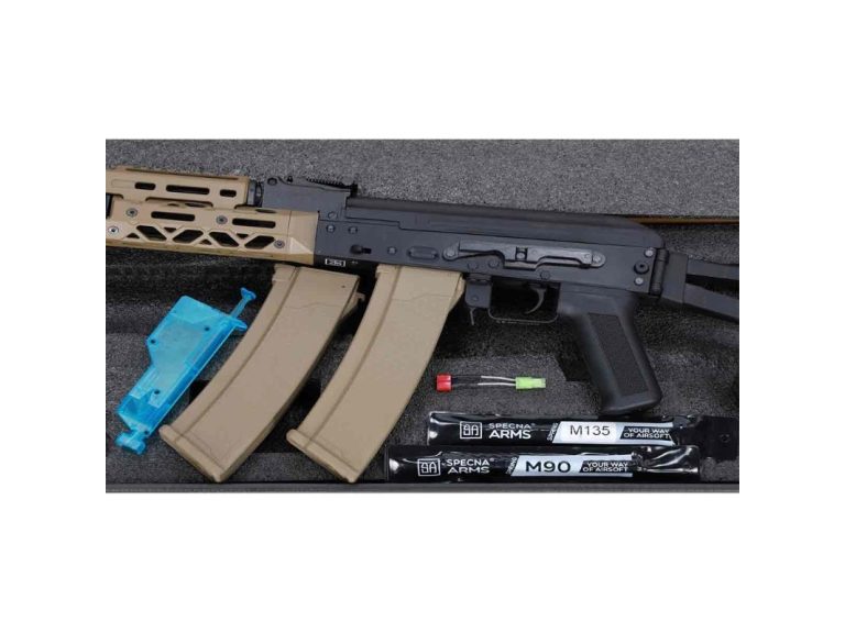 Fusil Specna Arms Prime KPYK SA-PJ13 Aster Brushless Negro-tan