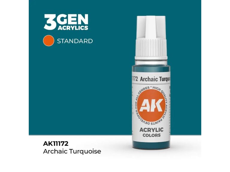bote Archaic Turquoise - AK acrilico