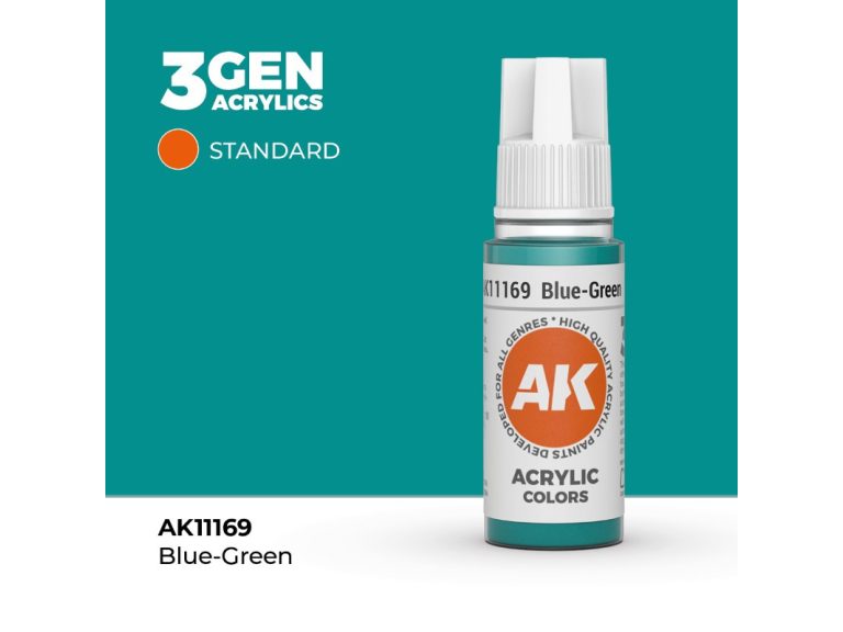 Bote Blue-Green - AK acrilico