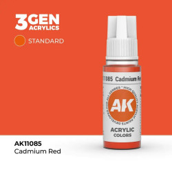bote Cadmium Red - AK acrilico