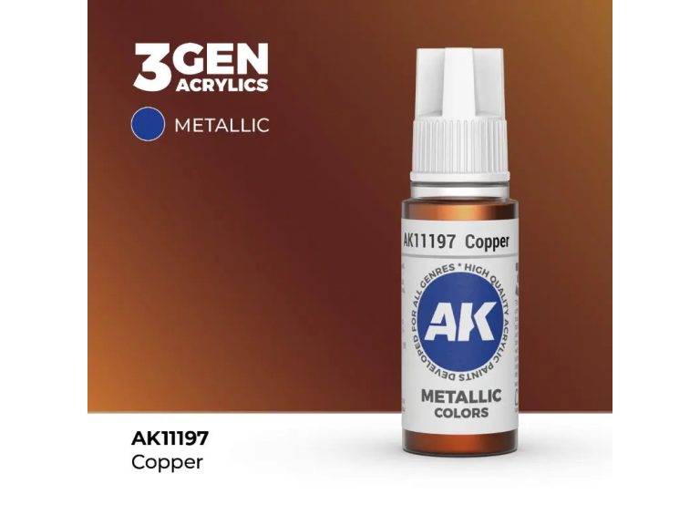 bote Copper - AK metallic