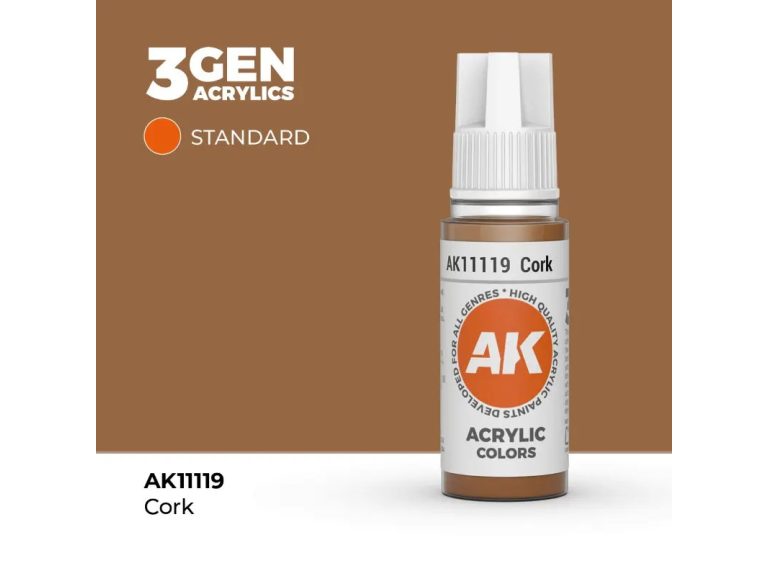 bote Cork - AK acrilico