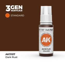 Bote Dark Rust - AK acrilico