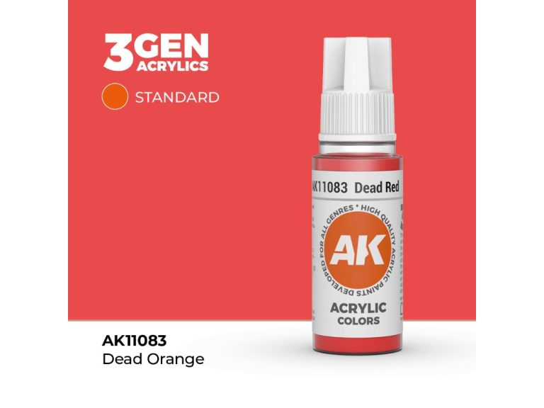 bote Dead Red - AK acrilico