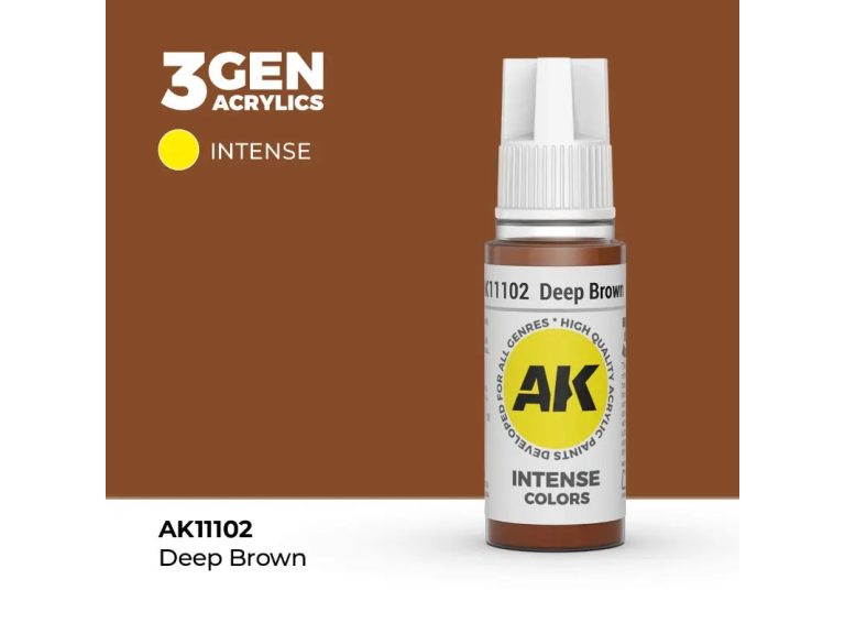 bote Deep Brown - AK acrilico