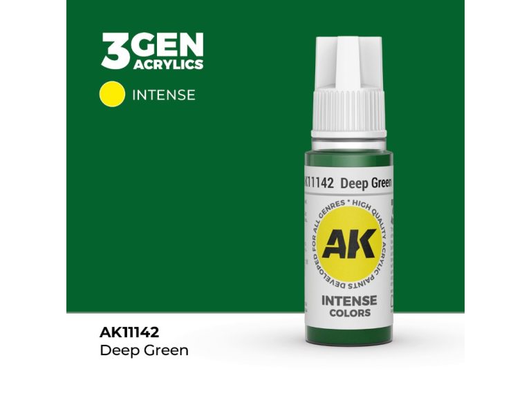 bote Deep Green - AK acrilico intenso