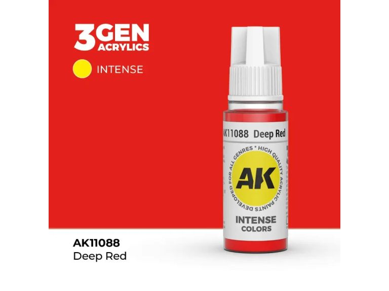 bote Deep Red - AK acrilico