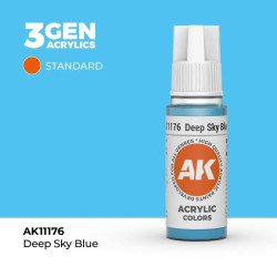 bote Deep Sky Blue - AK acrilico