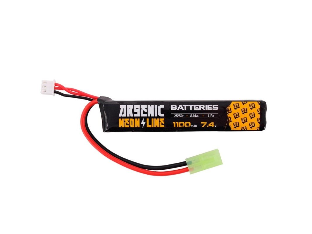 Batería Lipo Arsenic 7.4V 1100 Mah 25-50C Tamiya