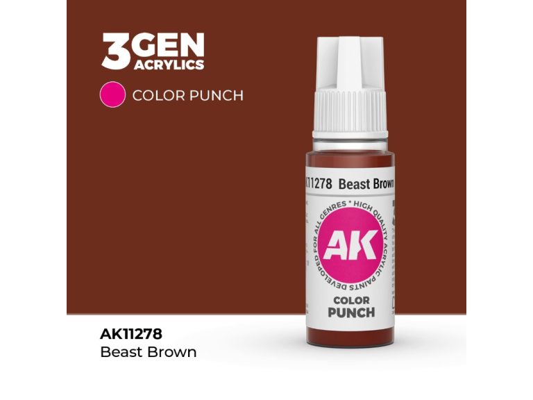 bote Color Punch:Beast Brown - AK