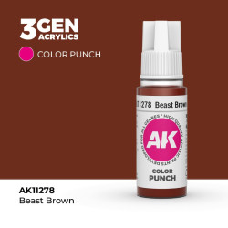 bote Color Punch:Beast Brown - AK